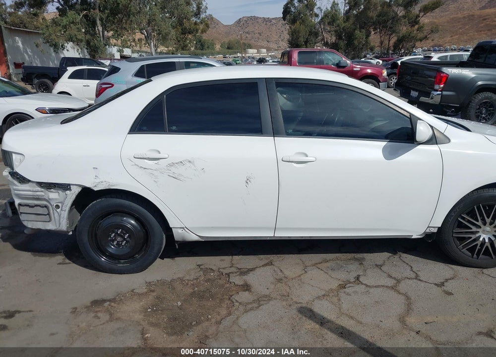 2012 TOYOTA COROLLA LE VIN: 2T1BU4EEXCC805412
