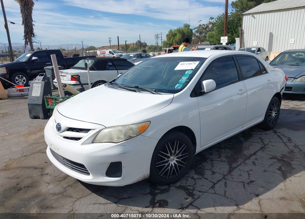 2012 TOYOTA COROLLA LE VIN: 2T1BU4EEXCC805412