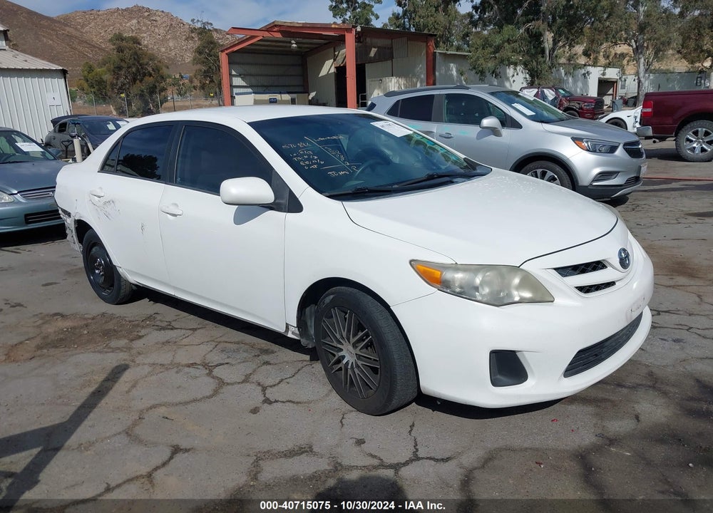 2012 TOYOTA COROLLA LE VIN: 2T1BU4EEXCC805412