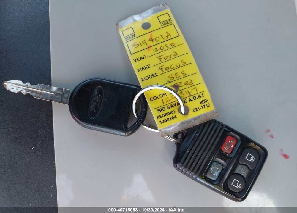 2010 FORD FOCUS SES VIN: 1FAHP3GN4AW129347