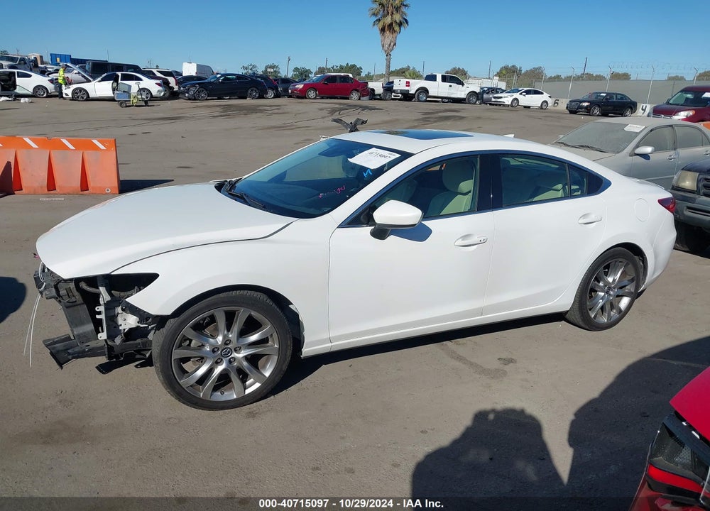 2014 MAZDA 6 I GRAND TOURING VIN: JM1GJ1W66E1120299
