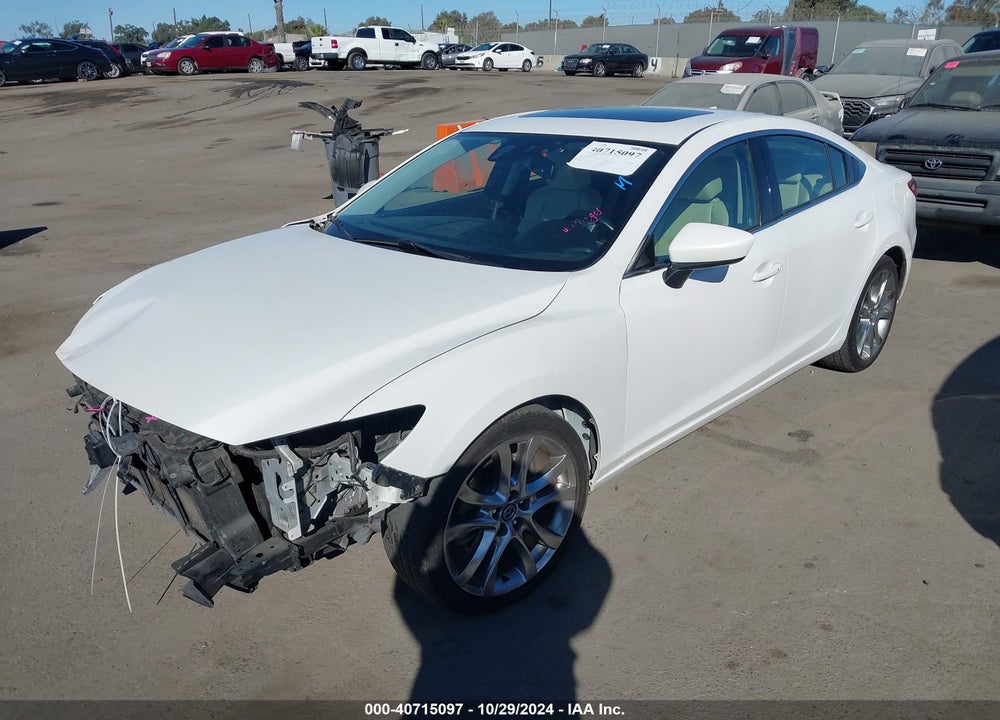 2014 MAZDA 6 I GRAND TOURING VIN: JM1GJ1W66E1120299