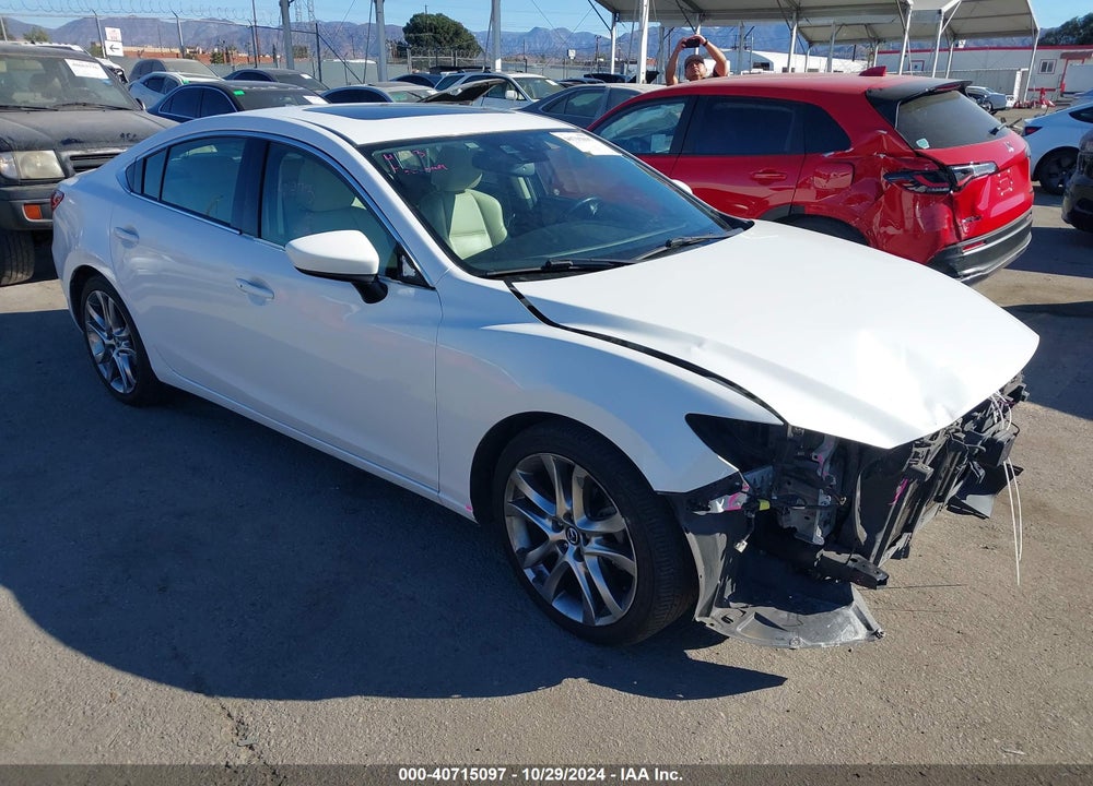 2014 MAZDA 6 I GRAND TOURING VIN: JM1GJ1W66E1120299