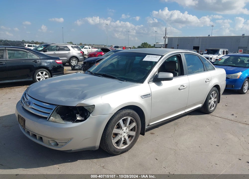 2008 FORD TAURUS SEL VIN: 1FAHP24W08G187046