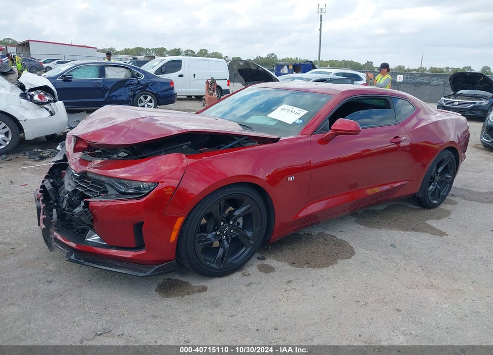 2022 CHEVROLET CAMARO RWD 1LT VIN: 1G1FB1RS5N0123565