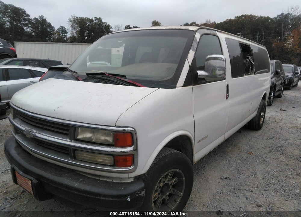 2002 CHEVROLET EXPRESS VIN: 1GAGG29R621224547
