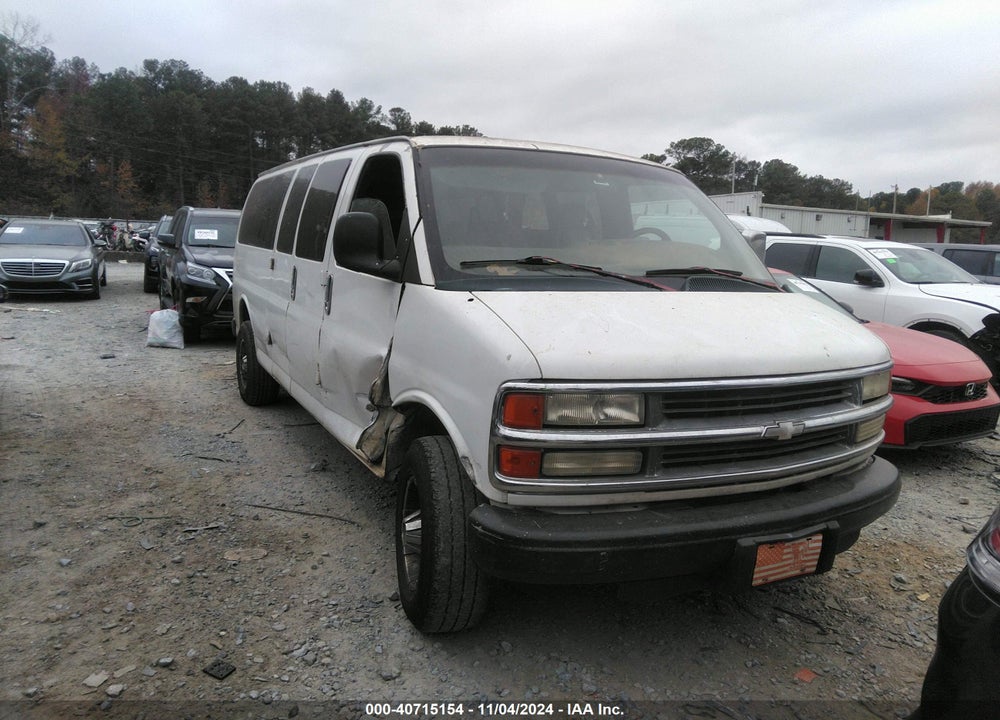 2002 CHEVROLET EXPRESS VIN: 1GAGG29R621224547