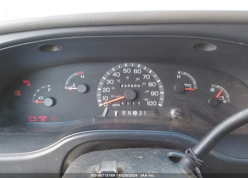 2002 FORD E-150 COMMERCIAL/RECREATIONAL VIN: 1FTRE14282HB08168