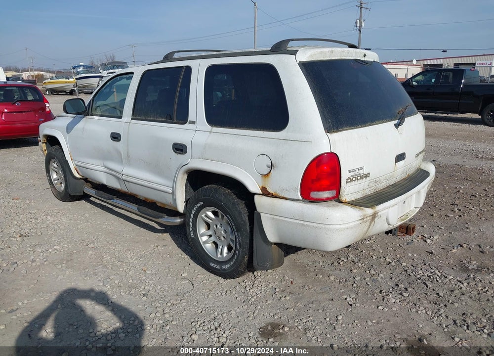 2002 DODGE DURANGO SLT VIN: 1B4HS48N32F150332