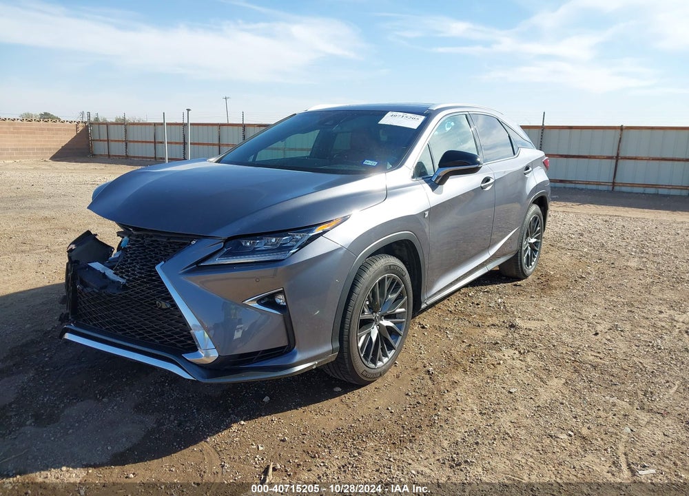 2017 LEXUS RX 350 F-SPORT VIN: 2T2BZMCA2HC077475