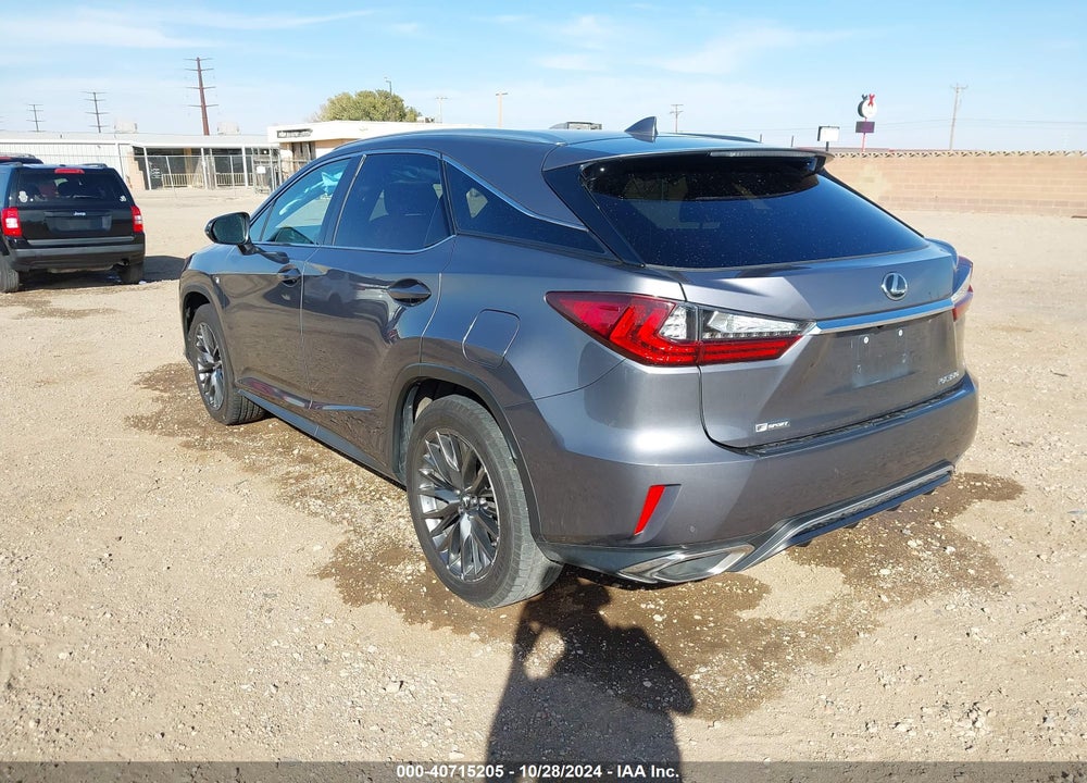 2017 LEXUS RX 350 F-SPORT VIN: 2T2BZMCA2HC077475