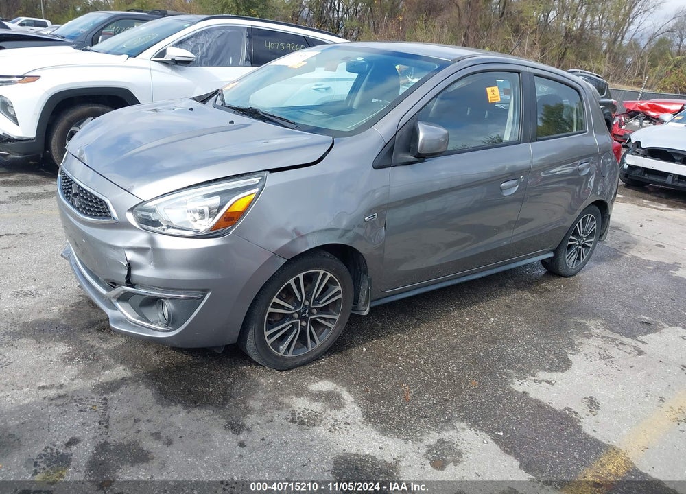 2017 MITSUBISHI MIRAGE GT VIN: ML32A5HJ8HH012137