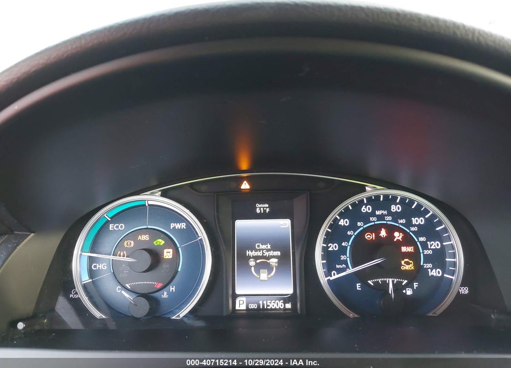 2015 TOYOTA CAMRY HYBRID XLE VIN: 4T1BD1FK2FU159143