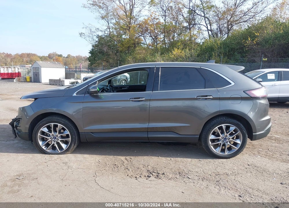 2017 FORD EDGE TITANIUM VIN: 2FMPK4K90HBB02609