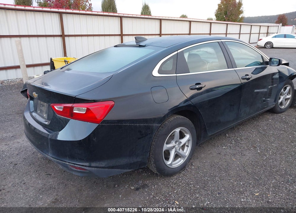 2018 CHEVROLET MALIBU 1LS VIN: 1G1ZB5ST4JF127587