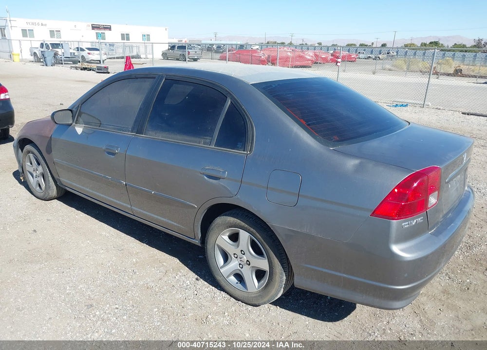 2005 HONDA CIVIC LX VIN: 2HGES16585H634234