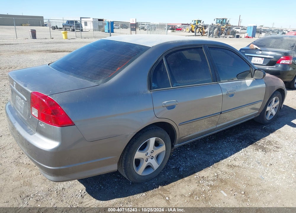 2005 HONDA CIVIC LX VIN: 2HGES16585H634234