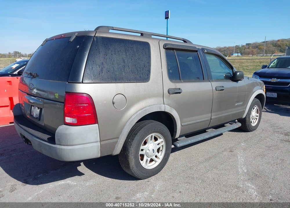 2002 FORD EXPLORER XLS VIN: 1FMZU72E92ZB21410