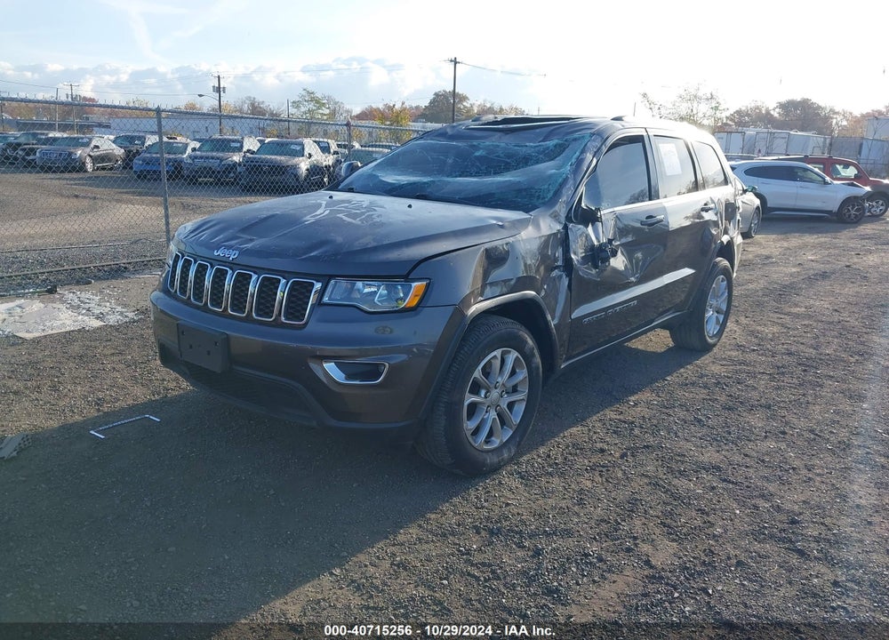 2021 JEEP GRAND CHEROKEE LAREDO E 4X4 VIN: 1C4RJFAG4MC568792