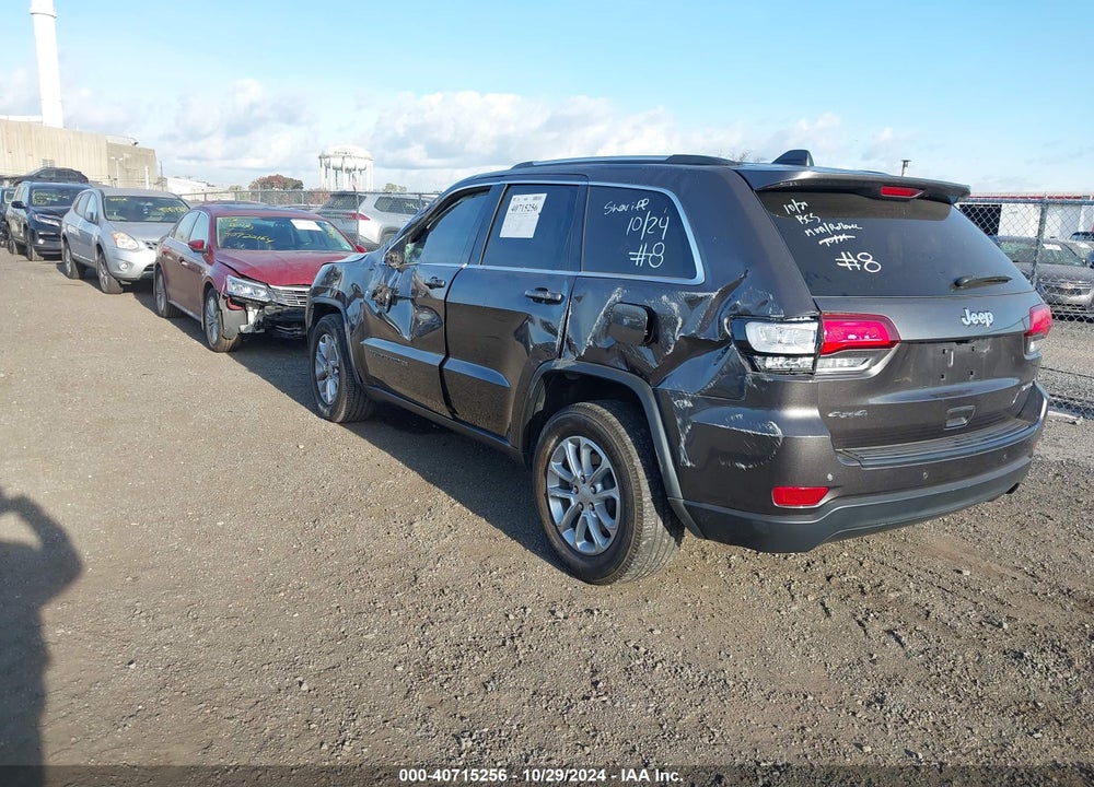 2021 JEEP GRAND CHEROKEE LAREDO E 4X4 VIN: 1C4RJFAG4MC568792