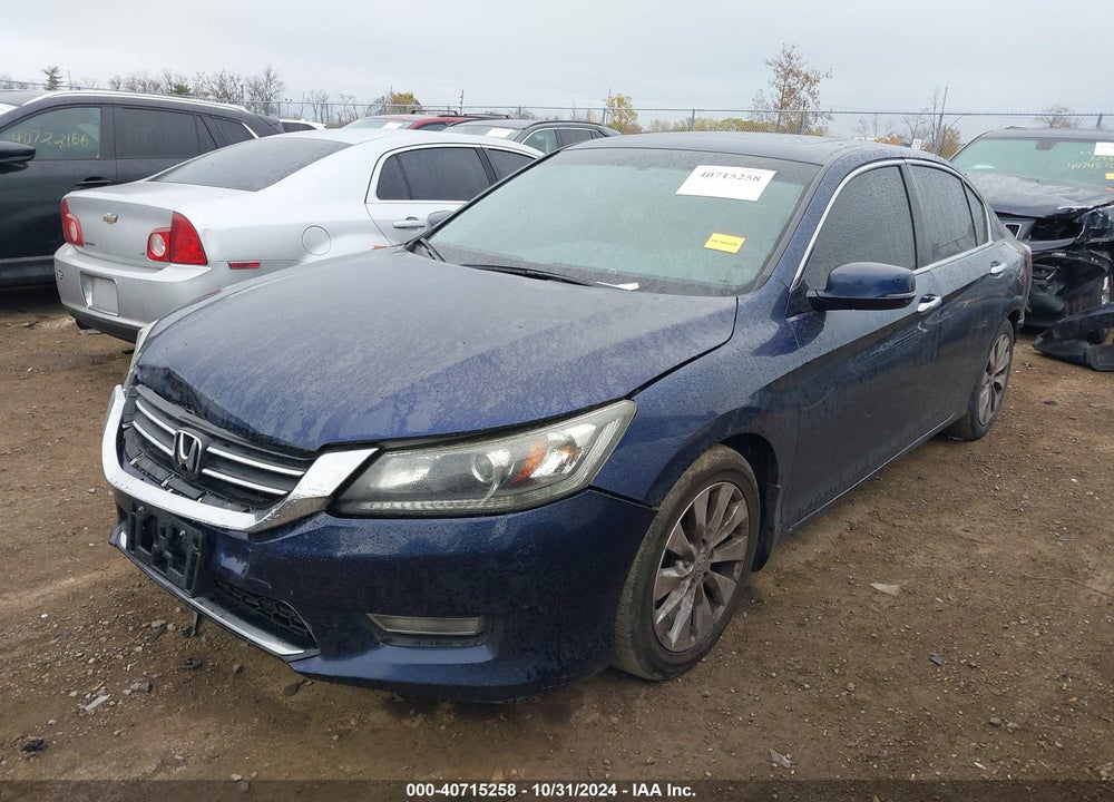 2013 HONDA ACCORD EX VIN: 1HGCR2F7XDA132946