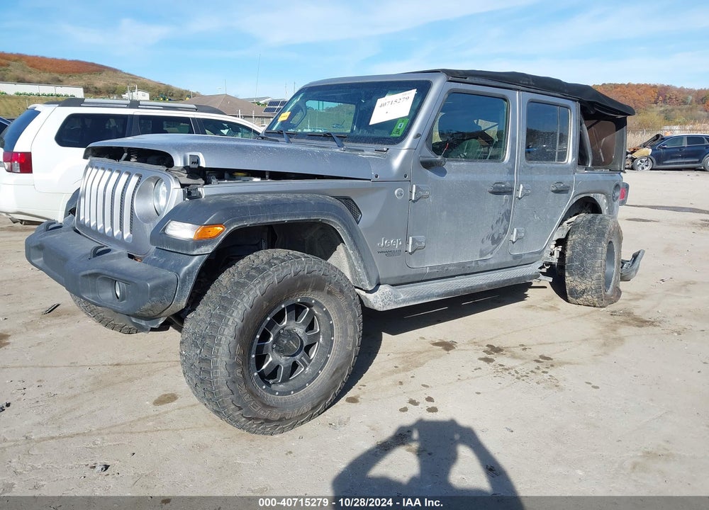 2018 JEEP WRANGLER UNLIMITED SPORT S 4X4 VIN: 1C4HJXDG5JW268184