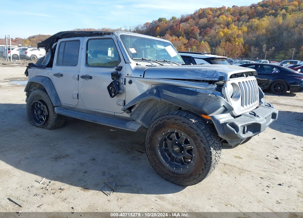 2018 JEEP WRANGLER UNLIMITED SPORT S 4X4 VIN: 1C4HJXDG5JW268184