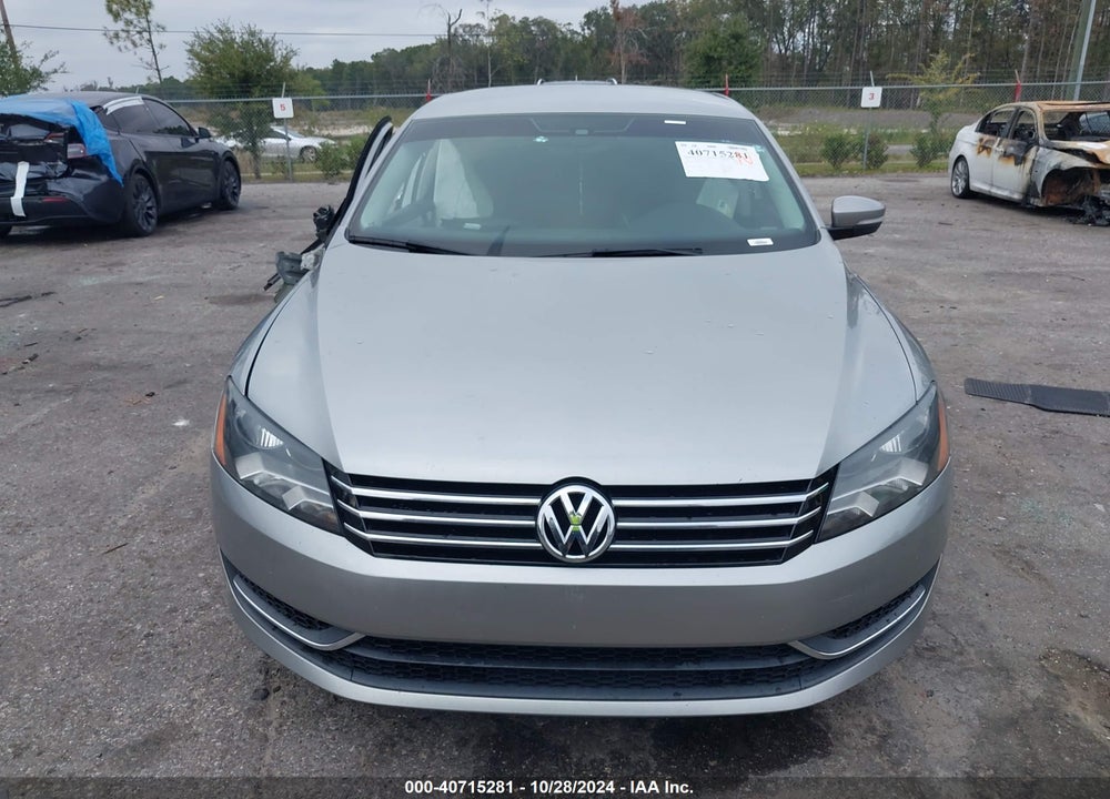 2013 VOLKSWAGEN PASSAT 2.5L SE VIN: 1VWBH7A32DC101562
