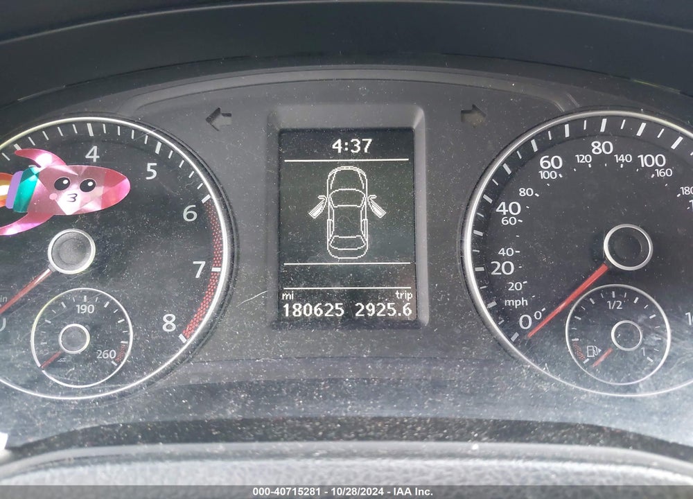 2013 VOLKSWAGEN PASSAT 2.5L SE VIN: 1VWBH7A32DC101562