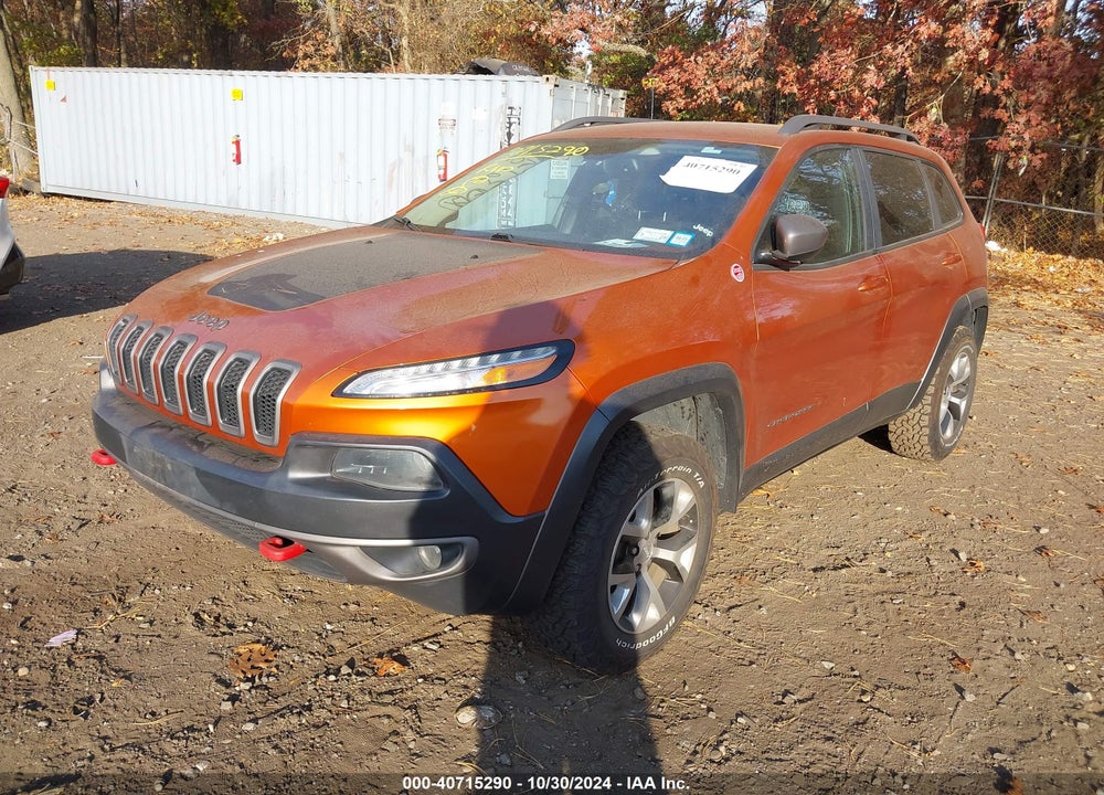 2014 JEEP CHEROKEE TRAILHAWK VIN: 1C4PJMBS3EW254744