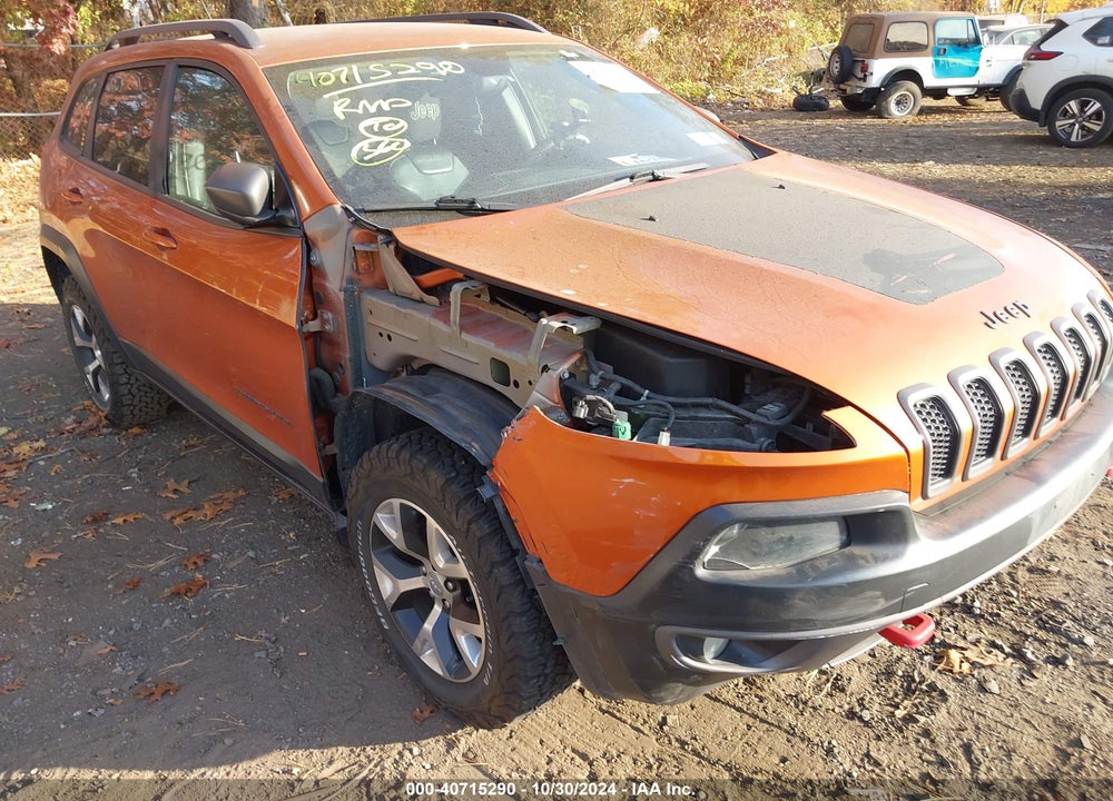 2014 JEEP CHEROKEE TRAILHAWK VIN: 1C4PJMBS3EW254744