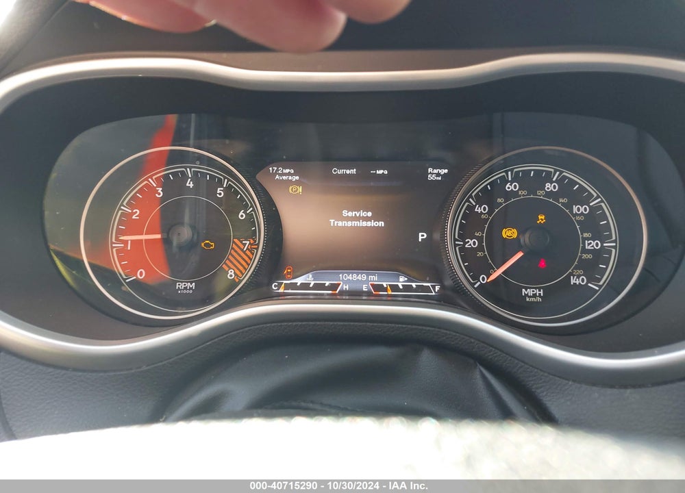 2014 JEEP CHEROKEE TRAILHAWK VIN: 1C4PJMBS3EW254744