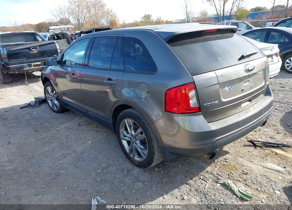 2012 FORD EDGE SEL VIN: 2FMDK3J90CBA55654