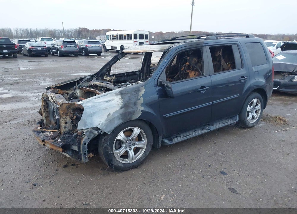 2012 HONDA PILOT EX-L VIN: 5FNYF4H58CB045072