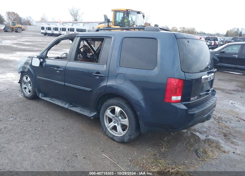 2012 HONDA PILOT EX-L VIN: 5FNYF4H58CB045072