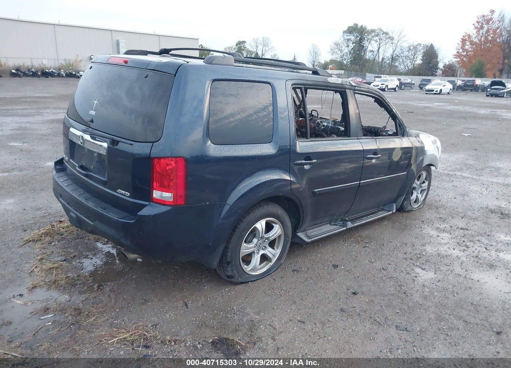 2012 HONDA PILOT EX-L VIN: 5FNYF4H58CB045072
