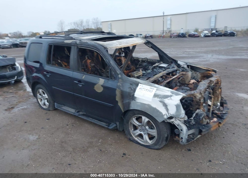 2012 HONDA PILOT EX-L VIN: 5FNYF4H58CB045072