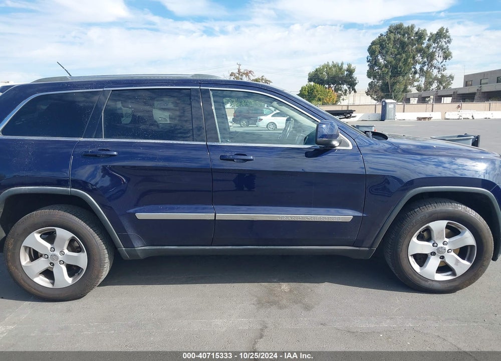 2012 JEEP GRAND CHEROKEE LAREDO VIN: 1C4RJFAG5CC255376