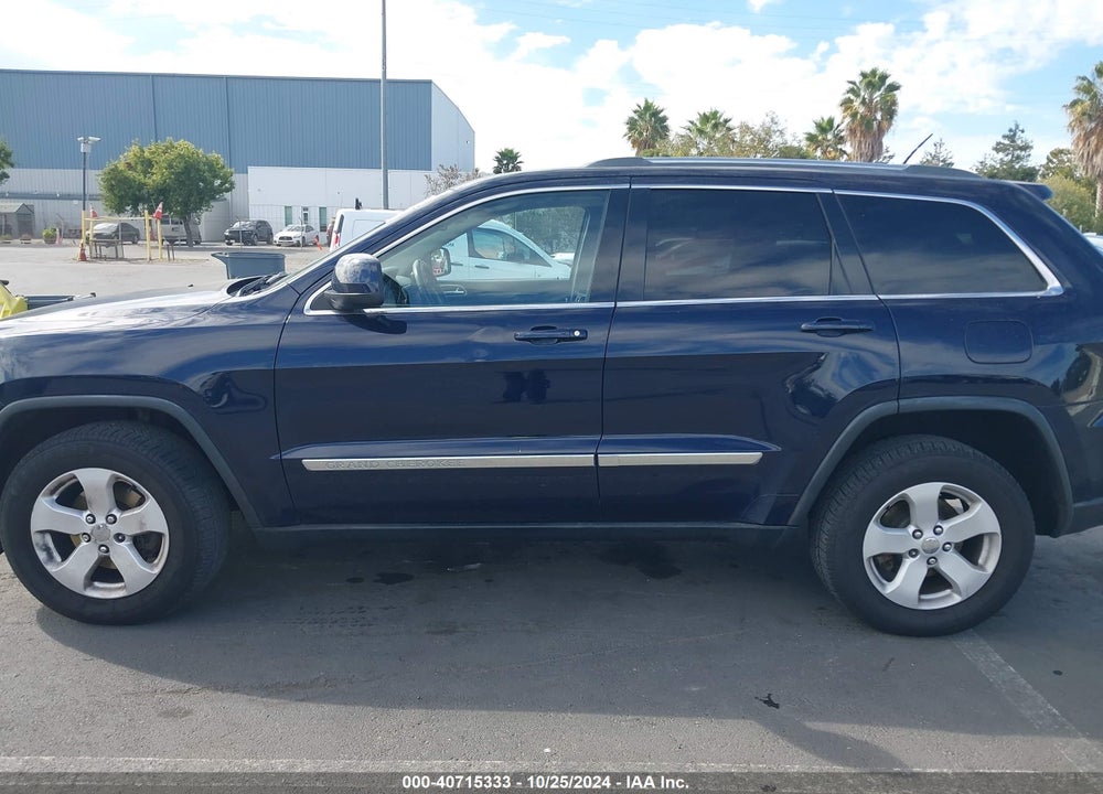 2012 JEEP GRAND CHEROKEE LAREDO VIN: 1C4RJFAG5CC255376