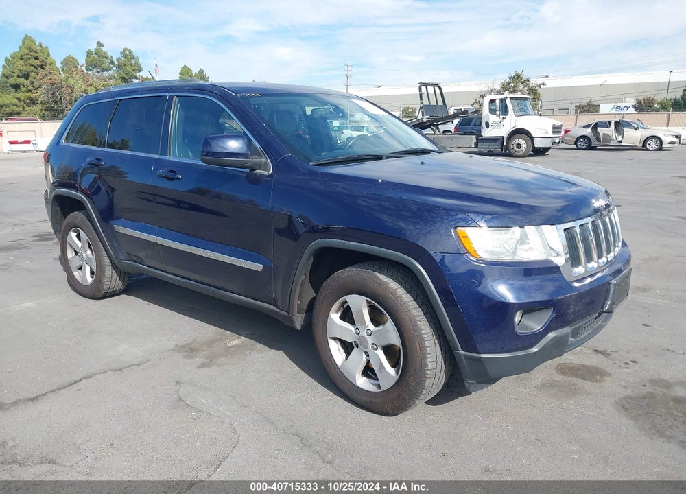 2012 JEEP GRAND CHEROKEE LAREDO VIN: 1C4RJFAG5CC255376