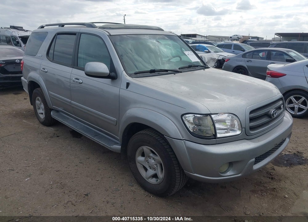 2002 TOYOTA SEQUOIA SR5 V8 VIN: 5TDZT34A42S058650