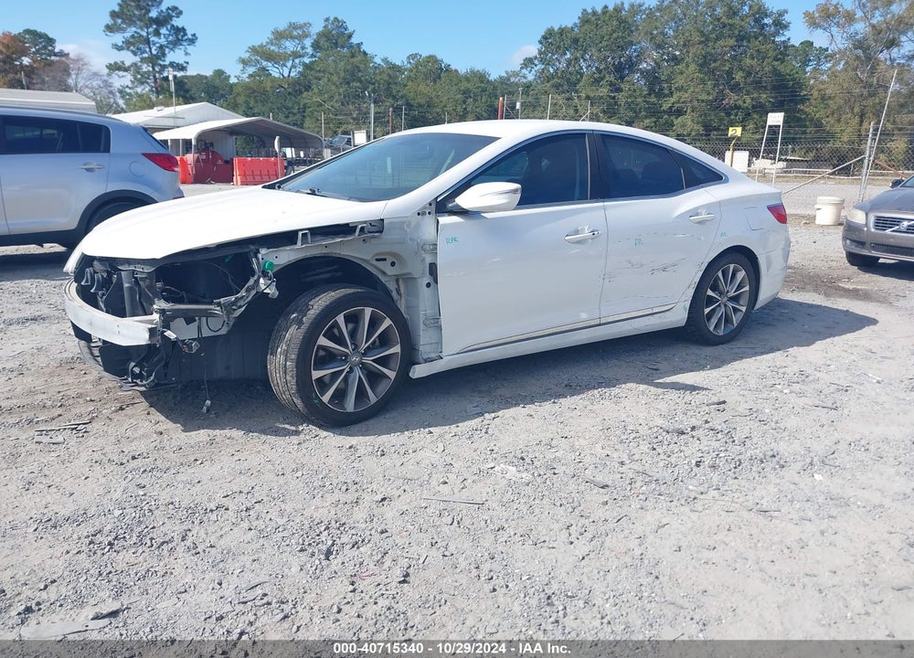 2017 HYUNDAI AZERA VIN: KMHFG4JG0HA581719