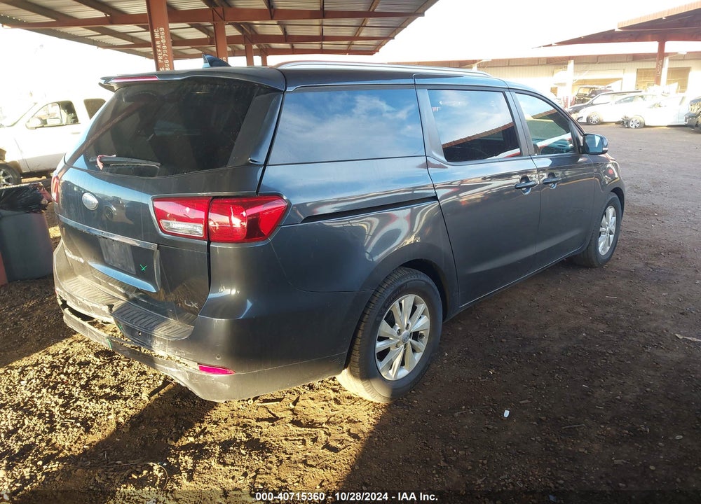 2018 KIA SEDONA LX VIN: KNDMB5C16J6409728