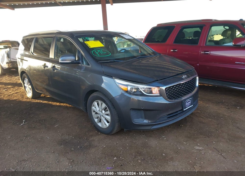 2018 KIA SEDONA LX VIN: KNDMB5C16J6409728