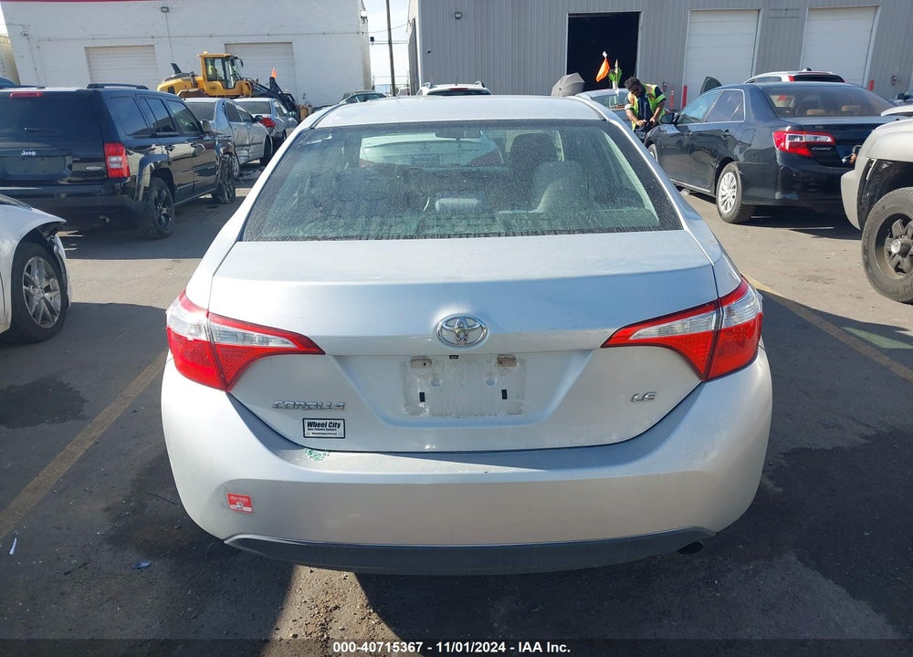 2016 TOYOTA COROLLA LE VIN: 5YFBURHE6GP428902