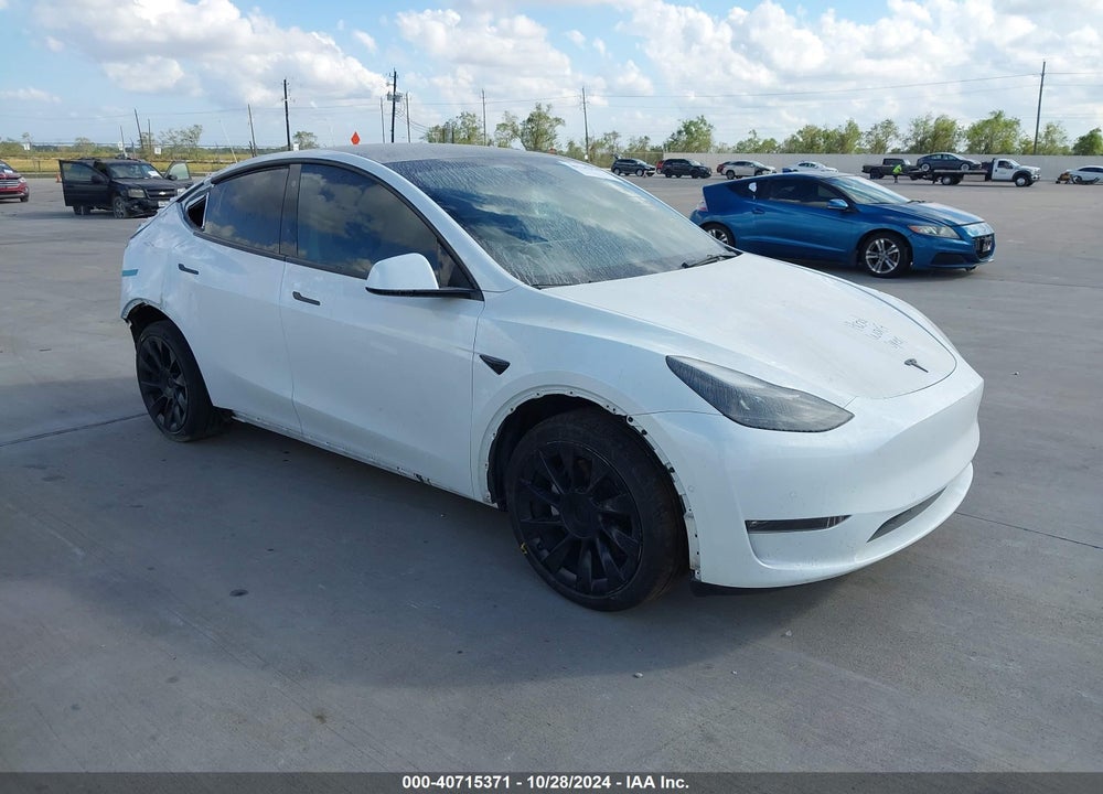 2022 TESLA MODEL Y LONG RANGE DUAL MOTOR ALL-WHEEL DRIVE VIN: 7SAYGAEE2NF514873