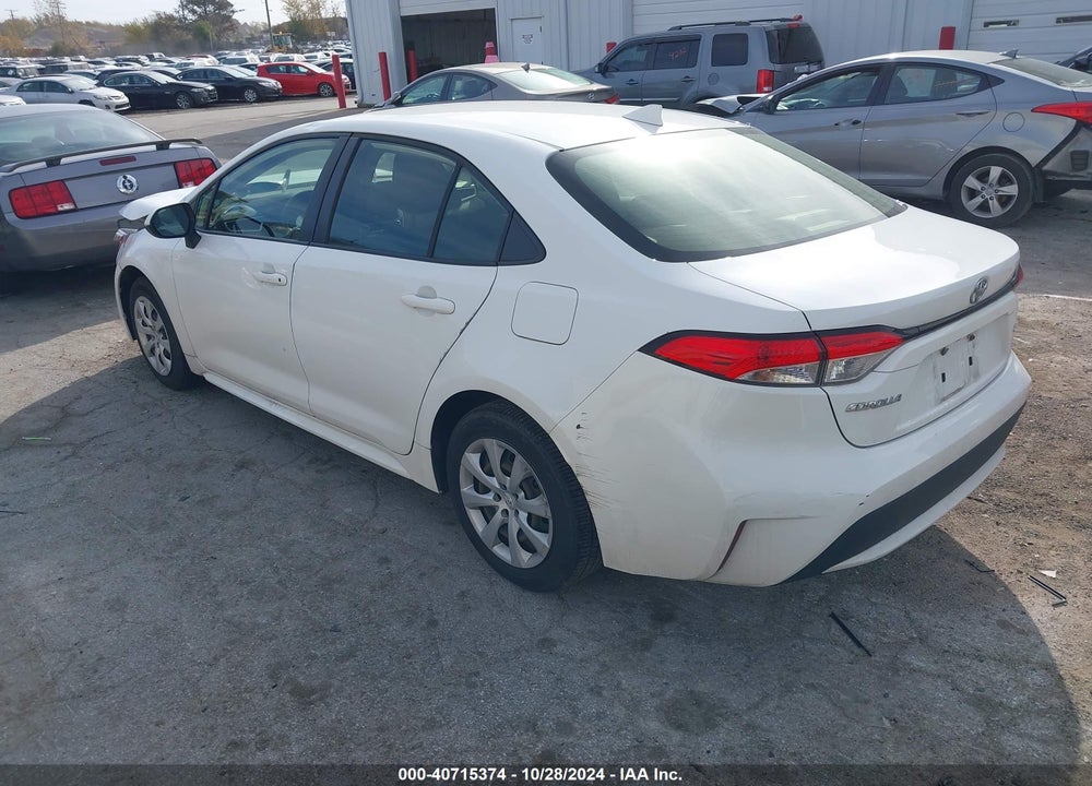 2020 TOYOTA COROLLA LE VIN: JTDEPRAE8LJ037196