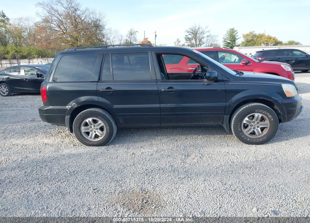 2005 HONDA PILOT EX-L VIN: 2HKYF18725H567717