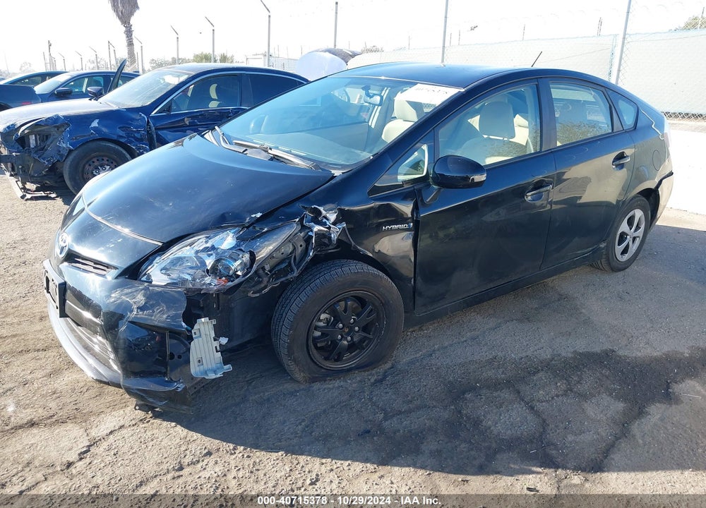 2014 TOYOTA PRIUS TWO VIN: JTDKN3DU7E0358728