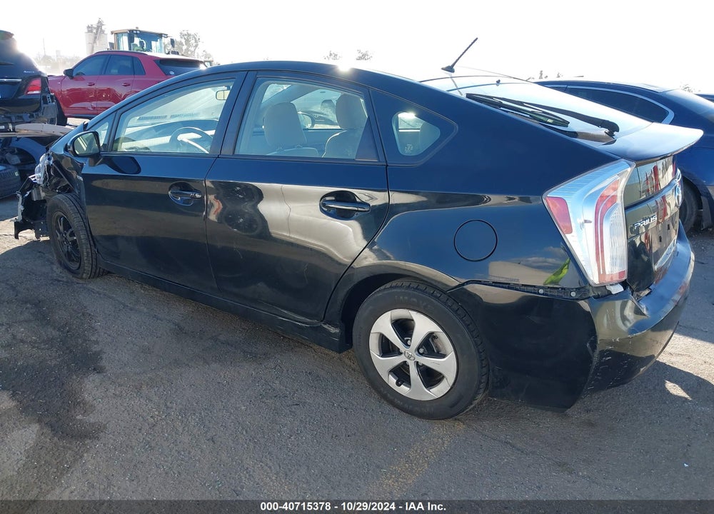 2014 TOYOTA PRIUS TWO VIN: JTDKN3DU7E0358728